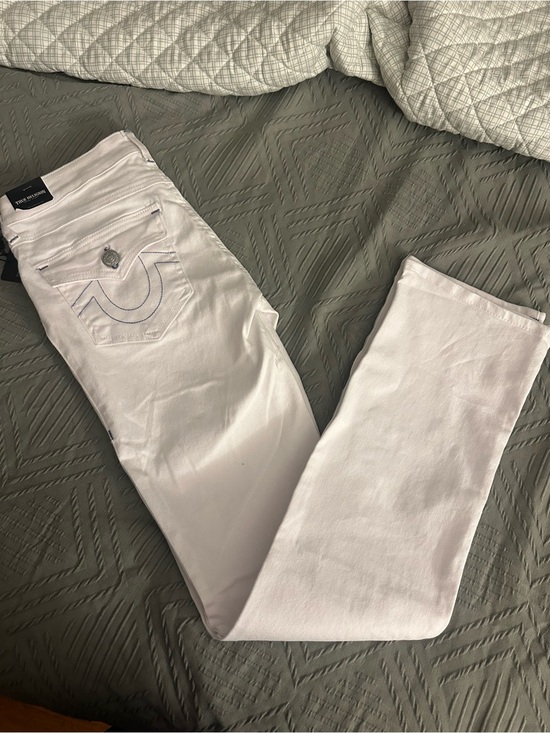 True Religion Denim - True Religion Women's Billie Jeans in White